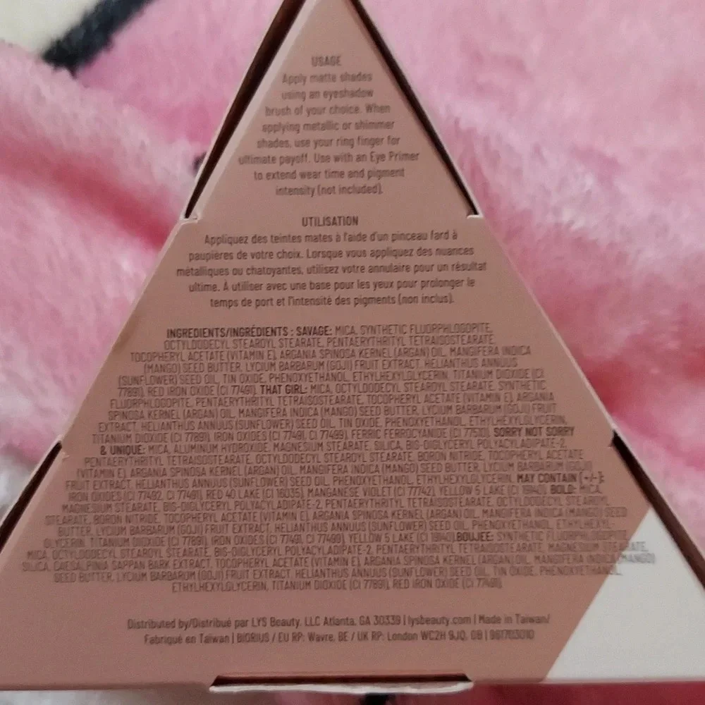 LYS Beauty love yourself eyeshadow‎ palette